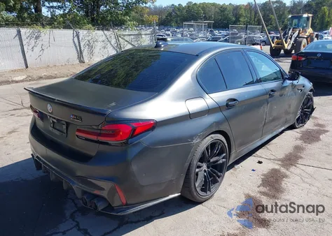 2018 BMW M5 z USA, uszkodzony, nr VIN WBSJF0C54JB283818